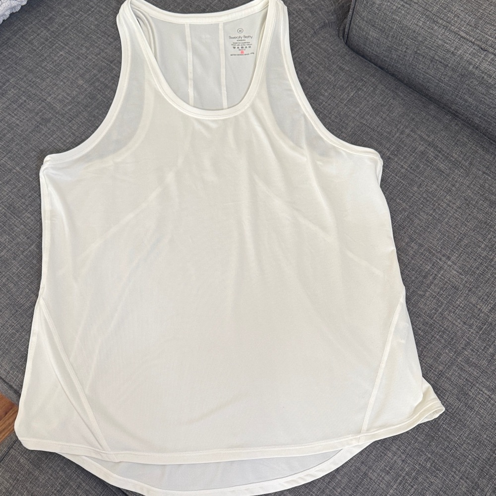 Sweaty Betty Ivory Tank Top